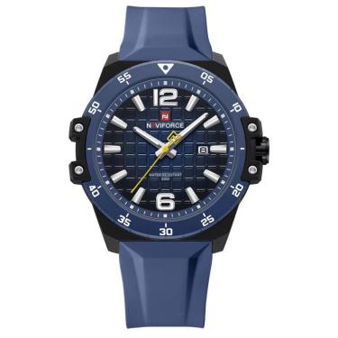 Imagem de Relógio de Quartzo Casual Masculino Á prova d´agua Pulseira Silicone Esportivo