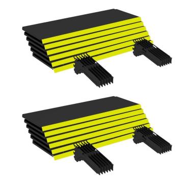 Imagem de Kit 12 Bandejas Gondola Ponta FIT 40 Preto 12X 30x78 Pe Amar