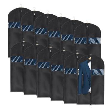 Imagem de Bolsa de vestuário Univivi para armazenamento e viagem, conjunto de 12