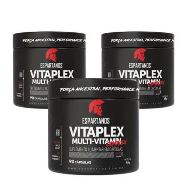 Imagem de Combo 3x Multivitamínico Vitaplex Complex (270 Cáps) - Espartanos