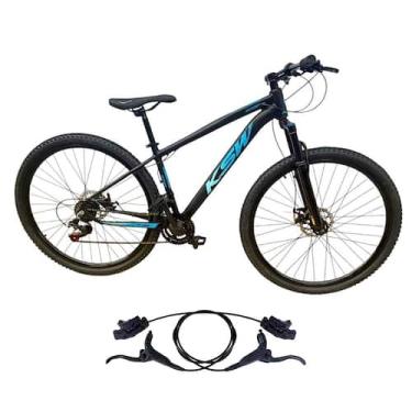 Imagem de Bicicleta Feminina Aro 29 Alumínio KSW XLT 100 21v Disco Hidráulico Su