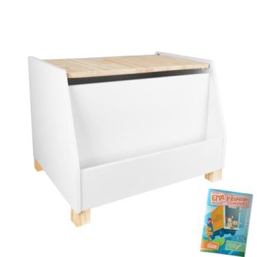 Imagem de Kit Educativo Baú Organizador Leiturinha - Tamanho G