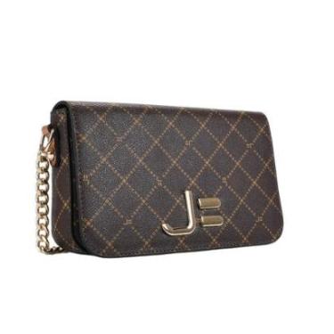 Imagem de Bolsa Feminina Jorge Bischoff Transversal Marrom - JBGF009-Feminino