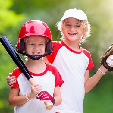 Imagem de 20 pulseiras de beisebol de softball, pulseiras de silicone, motivacionais, esportivas, bolas de borracha, elásticas, lembrancinhas de festa de softball, para eventos esportivos, times esportivos