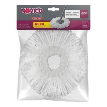 Imagem de 2X Refil Para Mop Fit De Microfibra Noviça Bt1393R Bettanin
