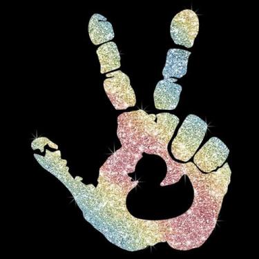 Imagem de Conjunto cintilante de adesivo autoadesivo de PVC brilhante para carros, laptops, motocicletas, parede, janela, bagagem, capa de arranhão, porta, multisuperfície (colorido)