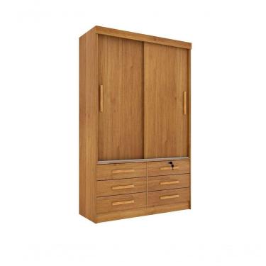 Imagem de Guarda Roupa Casal Chicago 2 Portas 6 Gavetas S-espelho Tcil