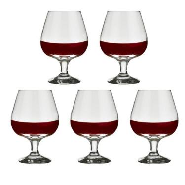 Imagem de Taças de vidro Windsor 330ML Conhaque Nadir C/ 5 Und - NADIR FIGUEREID