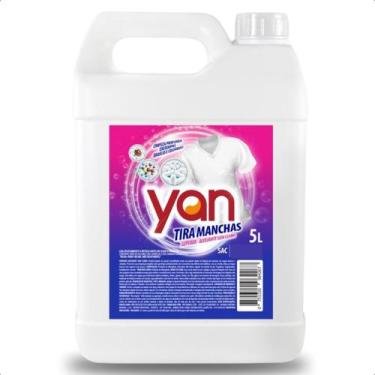 Imagem de Tira Manchas Liquido Alvejante Sem Cloro Yan 5 Litros