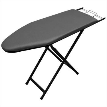 Imagem de Tabua Mesa Passar Roupa Grande Forte Passadeira Dobrável Profissional 