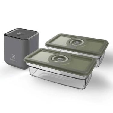 Imagem de Conjunto Seladora a Vácuo Portátil com 2 Potes Herméticos Electrolux