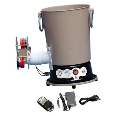 Imagem de Aymzbd Máquina de Treinamento Robótico, com Controle Remoto, Dispensador de Bolas de Alta Capacidade E Lançador Automático de Bolas, Cáqui