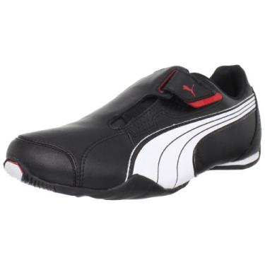 Imagem de PUMA Tênis masculino Redon Move, Preto/branco/vermelho de alto risco, 11.5