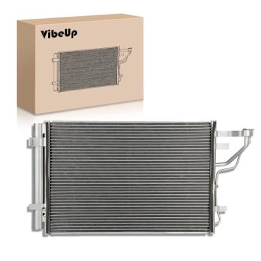 Imagem de VibeUp Condensador 3591 compatível com Hyundai Elantra 2007-2012 2.0L L4 | Substitui HY3030139 976062H010 7-3591 3591HE