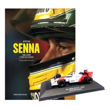 Imagem de Ayrton Senna: Uma Lenda a Toda Velocidade + Miniatura da McLaren - EDI