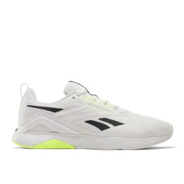 Imagem de Reebok NANOFLEX TR 2 Tênis masculino, cinza escuro/limão, 45,5 EU, Pouco cinza/preto/limão digital, 45.5 EU
