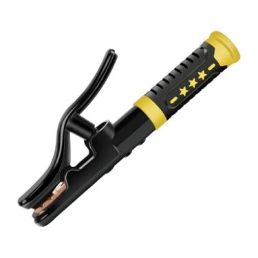 Imagem de RNXRZANK Alicate Porta-eletrodo com Mandíbula para Fixação de Eletrodo, Portátil, com Cabo Antiderrapante, para Soldagem E Aterramento em Mineração