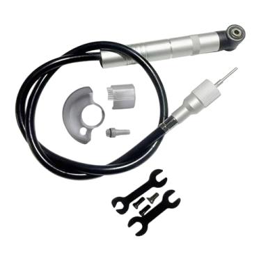 Imagem de RNXRZANK Cabeçote de Transferência para Esmerilhadeira Elétrica, Ferramenta de Esmerilhamento E Polimento, Premium, Acessório, Eixo Curvo Pequeno para Madeira, Estilo E, Tamanho real