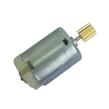 Imagem de FC-280SC DC 12V 24 mm Atuador de fechadura de porta de carro espelho dobrável para reparo de retrovisor eletrônico com engrenagem 9T