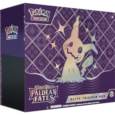 Imagem de Pokémon TCG: Scarlet & Violet — Paldean Fates Elite Trainer Box (9 Boosters, 1 Cartão Promocional Full-Art Foil e Acessórios)