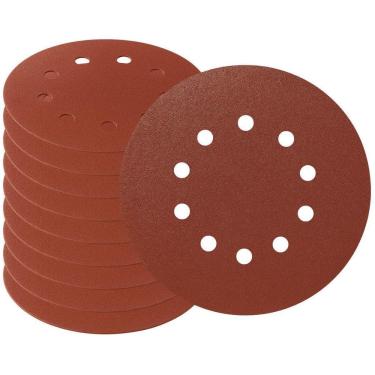 Imagem de Disco De Lixa Rocast 225Mm Grão 100 Kit 10 Unidades