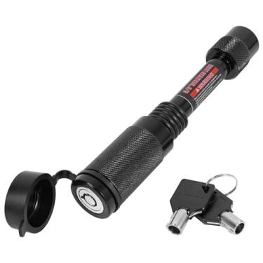 Imagem de ZEFEI-TOP Trava de engate de reboque, pino de engate de bloqueio de 5/20.3 cm de diâmetro para Classe III IV, engates de 6,5 cm e 4 anéis de vedação de borracha anti-chocalho, para caminhão de reboque