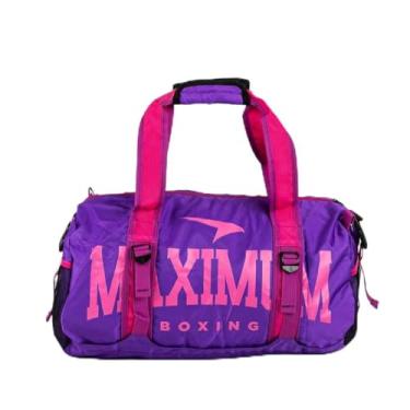 Imagem de Maximum Boxing Bolsa de Treino Esportiva com Compartimento Lateral (Rosa)