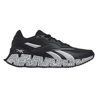 Imagem de Reebok Tênis feminino de corrida e treinamento Zig Dynamica 4 Ortholite, Preto/estuque/bege, 38