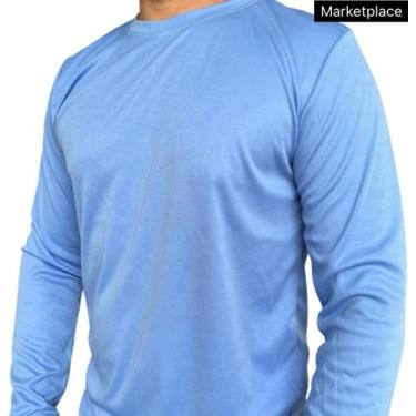 Imagem de Camisa proteção solar lisa - MDR, Azul claro, M