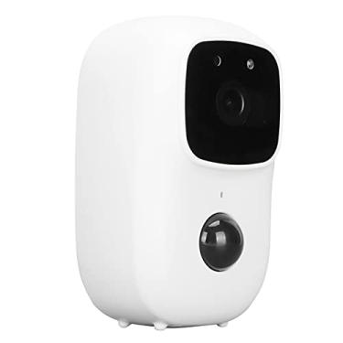 Imagem de Naroote Câmera de Segurança Sem Fio HD 1080p para Exterior, Câmera Com Bateria de Detecção de Movimento PIR para Segurança Doméstica, à Prova D'água IP65 para Vigilância de Quintal