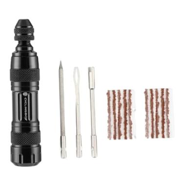 Imagem de harayaa Kit de Reparo de Pneus Tubeless para Bicicleta - Acessórios, Instalação Simples, Substituição Eficiente, Suprimentos, Kit de Reparo de Bicicleta, Preto