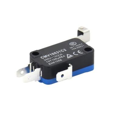 Imagem de 10 peças/lote pequeno interruptor de limite CMV103D cabo longo para roteador CNC