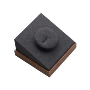 Imagem de simhoa Expositor de Pulseiras, Suporte para Braceletes, Elegante Suporte de Mesa para Joias, Porta-Pulseiras para Exposição em Casa e Loja, Cinza Escuro