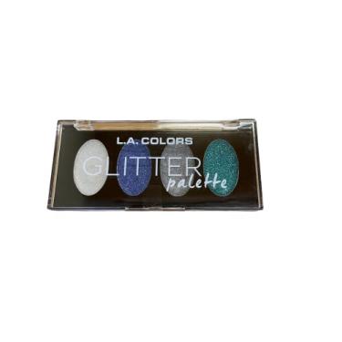 Imagem de L.A. Colors Paleta de sombras misteriosas com glitter, 1 unidade