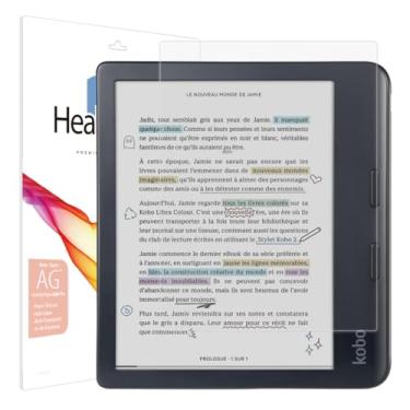 Imagem de Healing Shield Protetor de tela para Kobo Libra Colour/Kobo Libra 2, película fosca com sensação de textura de papel, resistente a arranhões, sensibilidade ao toque real da caneta-kobolibracolour