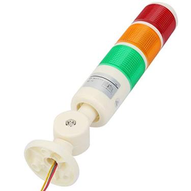 Imagem de Generic Luz de Advertência Multicamadas, Longa Vida útil e Baixo Consumo de Energia, Luz de Advertência LED, LED de 3 Camadas para Local de Construção de Guarita de Fábrica de Oficina,