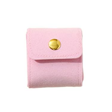 Imagem de De Viagem Mini Para Joias,Pochete De De Mão Portátil Com Fivela | Pequeno E Portátil Estojo De Joias De Viagem - Para Mulheres E Meninas, Para Colares, Brincos, Pulseiras, E Broches