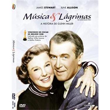 Imagem de DVD Música & Lágrimas - A História De Glenn Miller - James Stewart, June Allyson