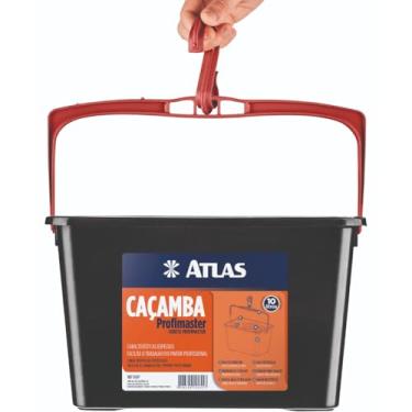 Imagem de Bandeja Caçamba Balde Para Pintura 10L Plástica Com Alça | Atlas