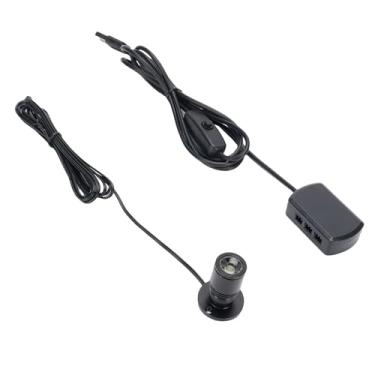 Imagem de Luocute Mini Holofote USB de 6 Unidades, Luzes Giratórias de Exibição de Joias Em Liga de Alumínio Com Dimmer, Luminárias para Pintura de Gabinete, Imagem de Planta, Branco Frio