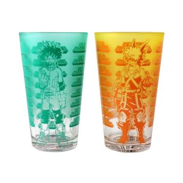 Imagem de JUST FUNKY Conjunto de 2 copos para bebidas My Hero Academia, Deku e Bakugo