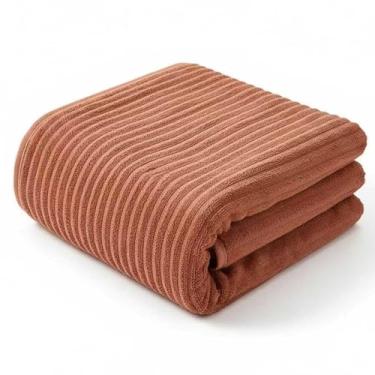 Imagem de YHPDYL Toalha de microfibra 89 x 187 cm - Ultra macia e de secagem rápida, toalha de banho leve para academia, viagens, spa, praia, ioga | Grau de hotel