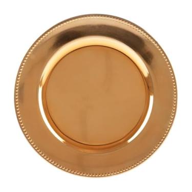 Imagem de WOLFF - Sousplat de Plástico Liso Dourado 33cm