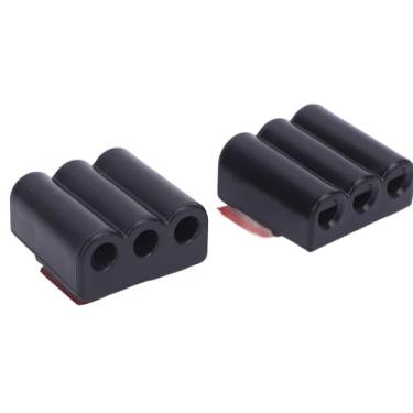 Imagem de aqxreight Dispositivos de Alerta de Cervos para Veículos Adesivos de Três Furos para Veículos Automotivos, Caminhões, Motocicletas, Prevenção de Aviso de MPH, Apito de Cervos para, Apito de Alerta