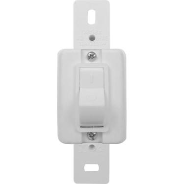 Imagem de Interruptor Bipolar Simples Com Haste Branco 20A 2206 - Pumalux