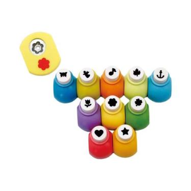 Imagem de Conjunto De Cortadores De Papel Para Crianças, Mini Furador De Artesan