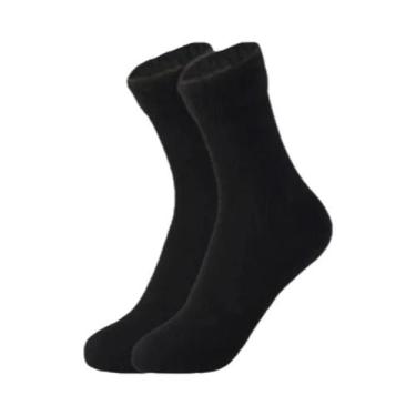 Imagem de Conjunto De Pijama Feminino De Veludo Quente Para Outono, Pulôver De F