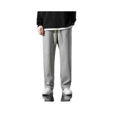 Imagem de Calças De Moletom Masculinas De Algodão Estilo Coreano Primavera Outon