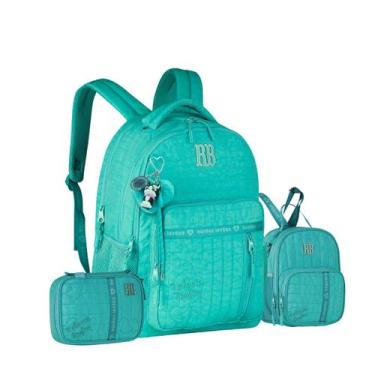 Imagem de Mochila de Costas 19" Lancheira Estojo Box Rebecca Bonbon - Clio Style