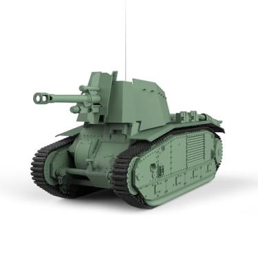 Imagem de MRY-SFW 1/700 Kit de modelo militar França 105 leFH18B2 Pistola autopropelida